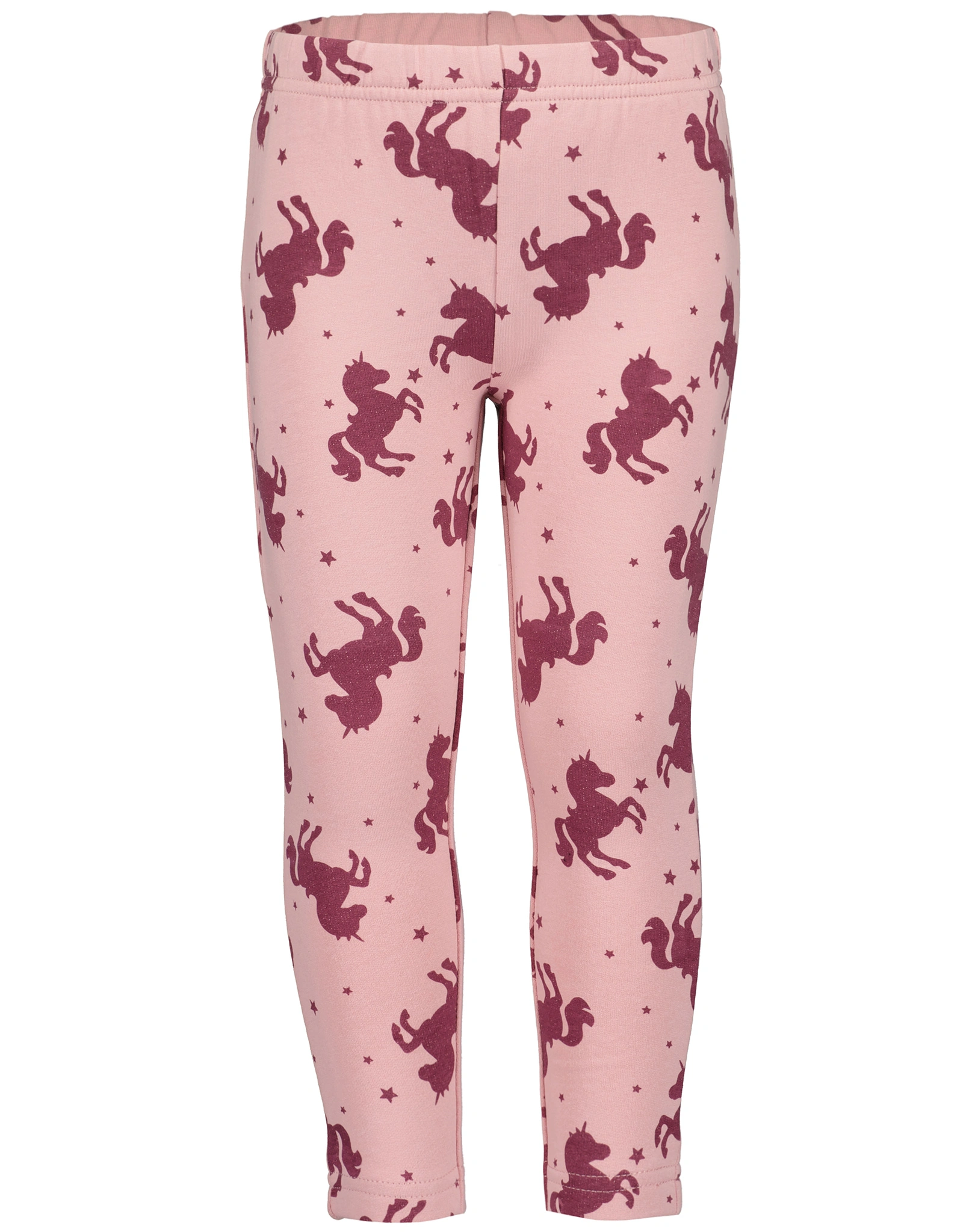 Sweat-Leggings UNICORN AOP in rosa