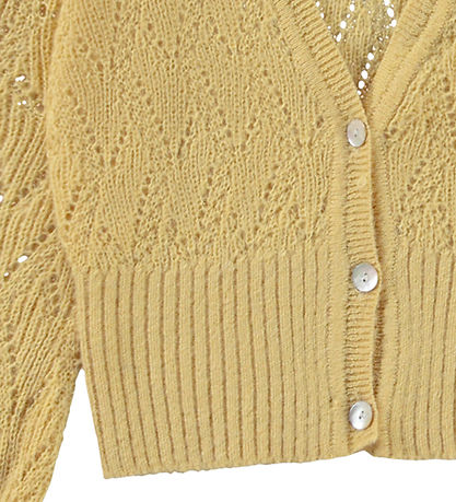 Molo Cardigan - Uld/Polyester - Glory - Pale Sun