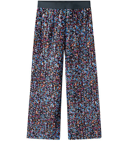 Name It Bukser - Wide - NkfNipleat - Sølver Lake Blue