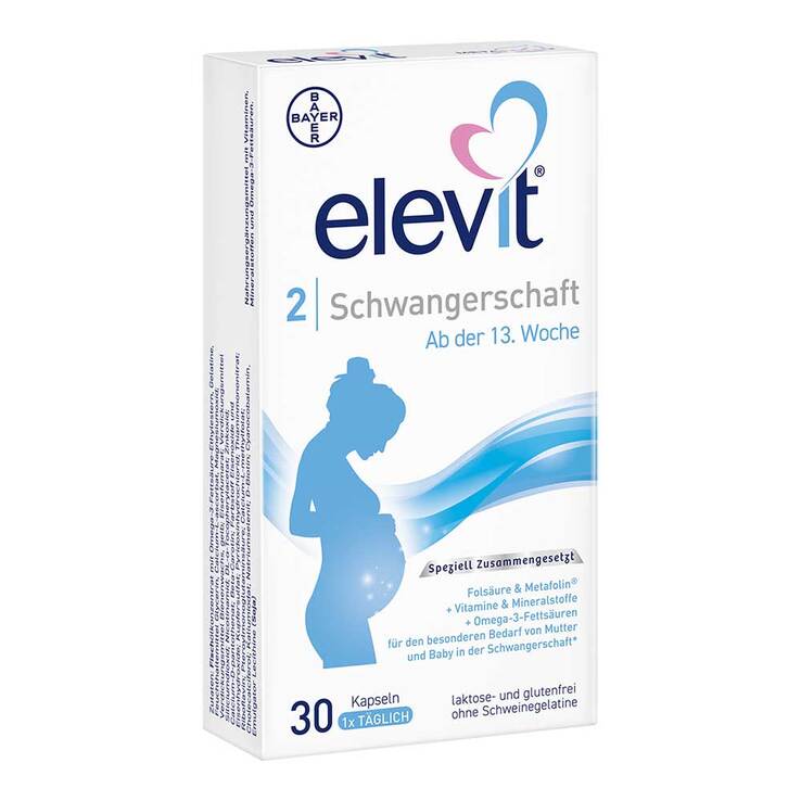 Elevit 2 Schwangerschaft Weichkapseln, 30 St