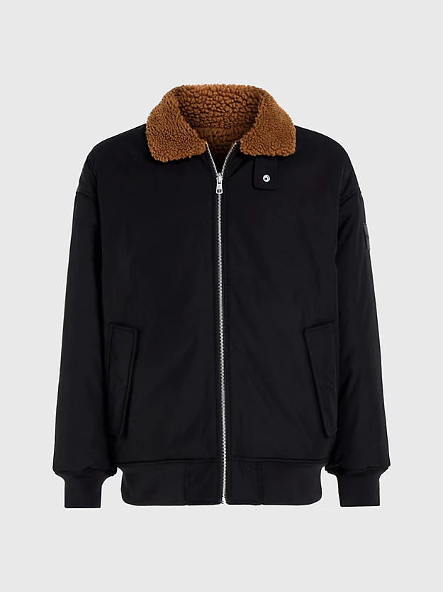 Jaqueta Bomber Reversível de Sherpa
