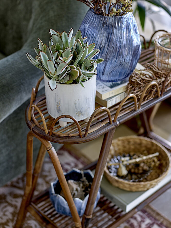 Bloomingville Leyla Vase, Bl, Glas Bl