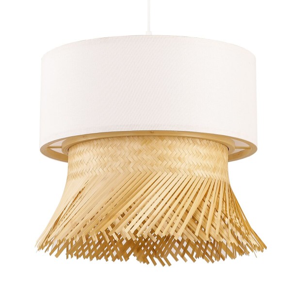 Suspension polyester bambou (40 x 40 x 39 cm)