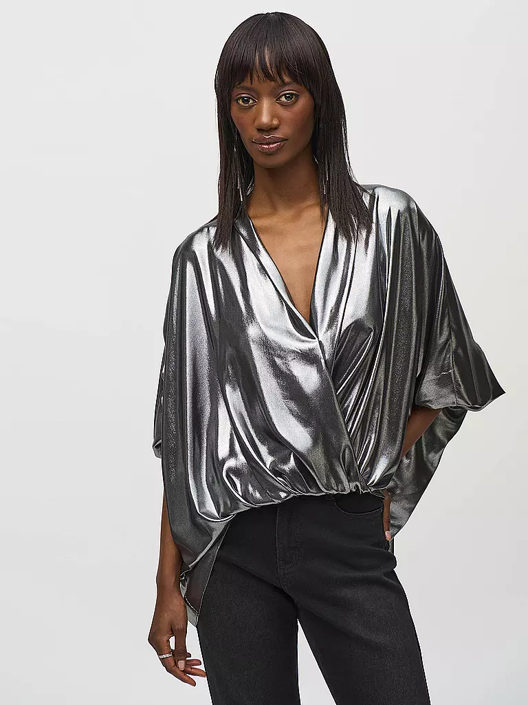 JOSEPH RIBKOFF Bluse silber