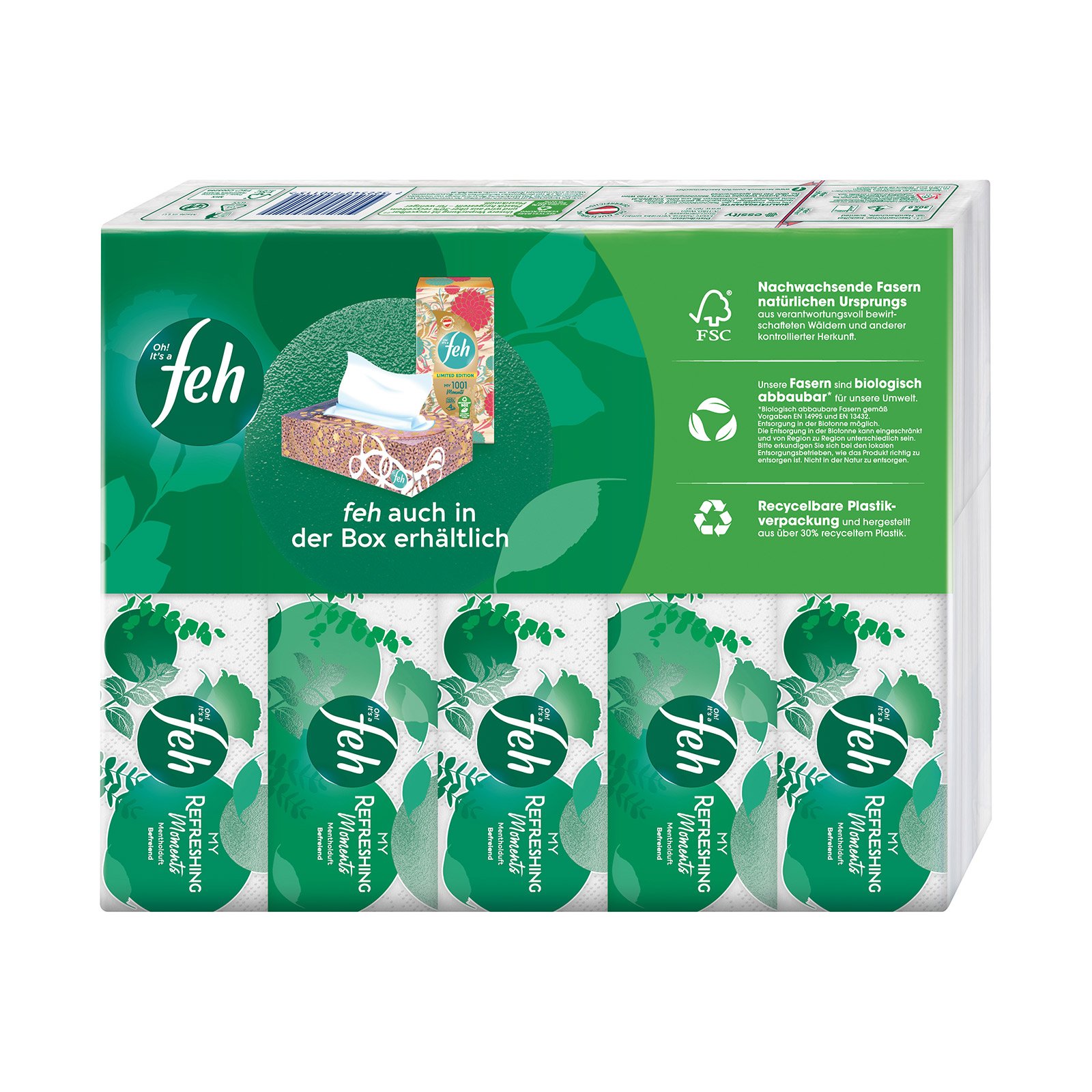 Feh Taschentücher Menthol