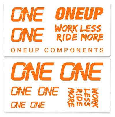 Kit stickers OneUp Orange