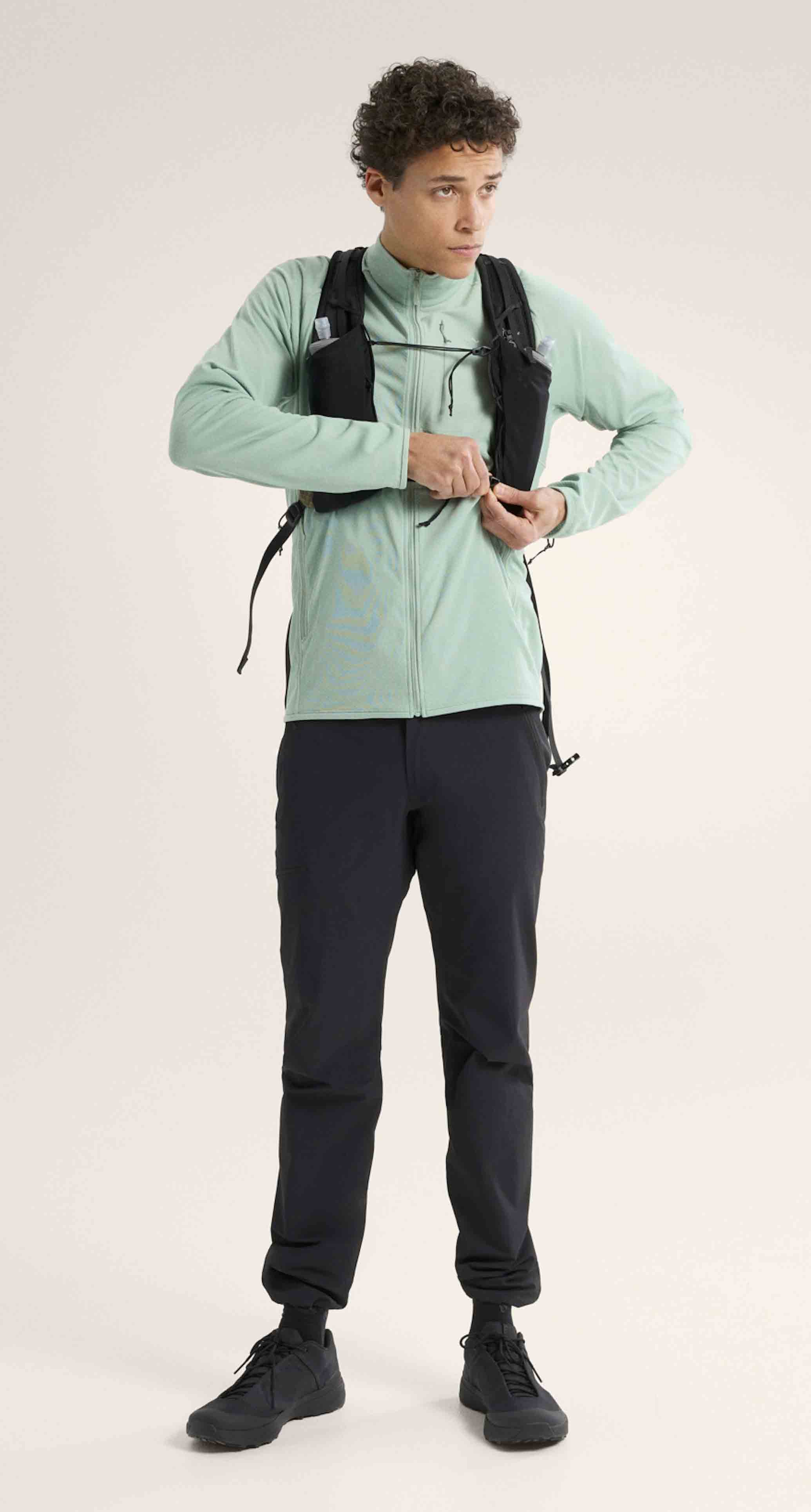 Delta Jacket Herre Stone Green