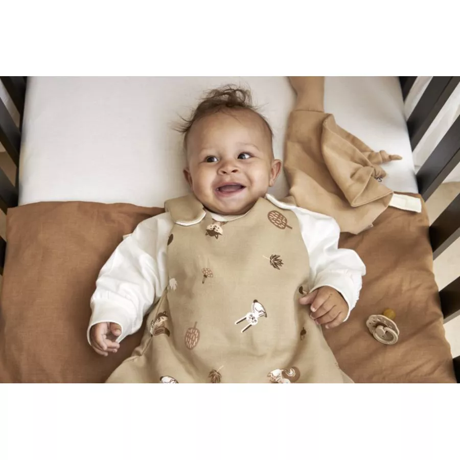 MEYCO Winterschlafsack rund 2er Set Forest Animal Sand