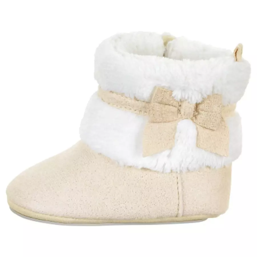 Sterntaler Baby-Stiefel Schleife beige
