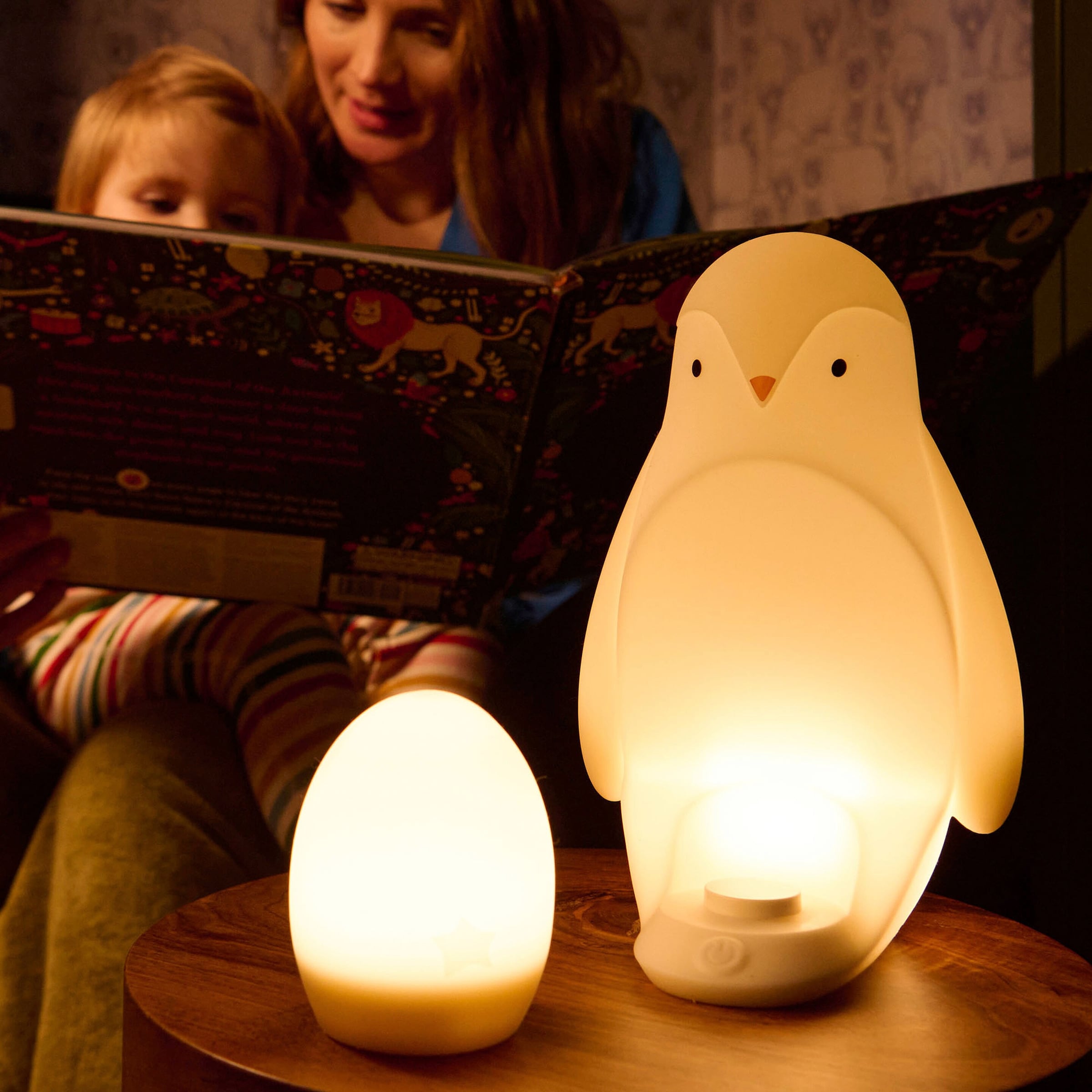 Tommee Tippee Tragbares 2-in-1 Nachtlicht Pinguin
