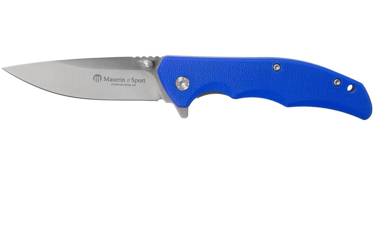 Maserin Sport 4 46004G10B Blue G10 zakmes