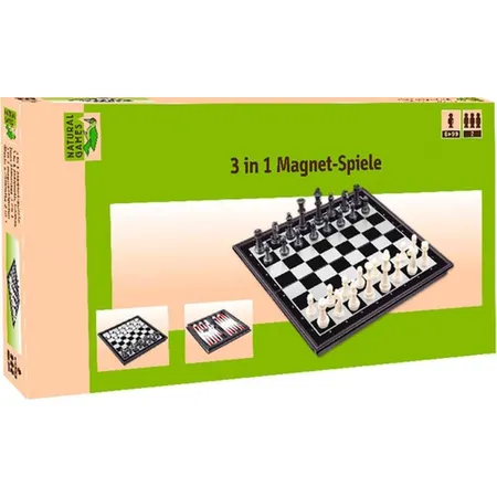 Vedes Naturalgames Magnetspiel 3-in-1