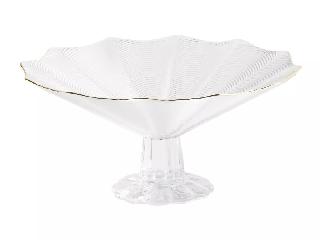 Plateau Sur Pied Katania moyennement transparent 12 x 28