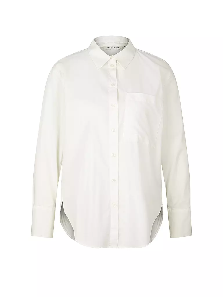 TOM TAILOR Bluse weiss