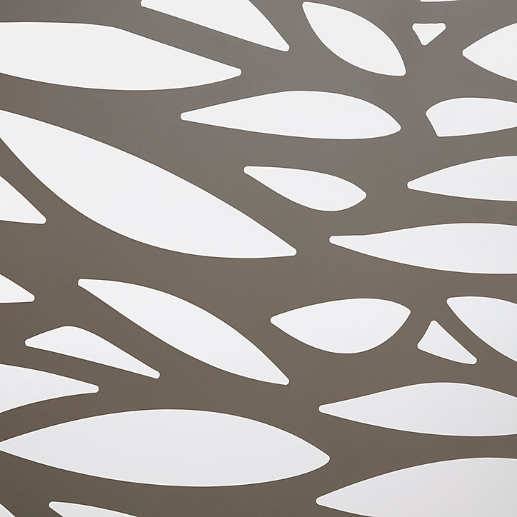 Panneau feuille aluminium Neva taupe