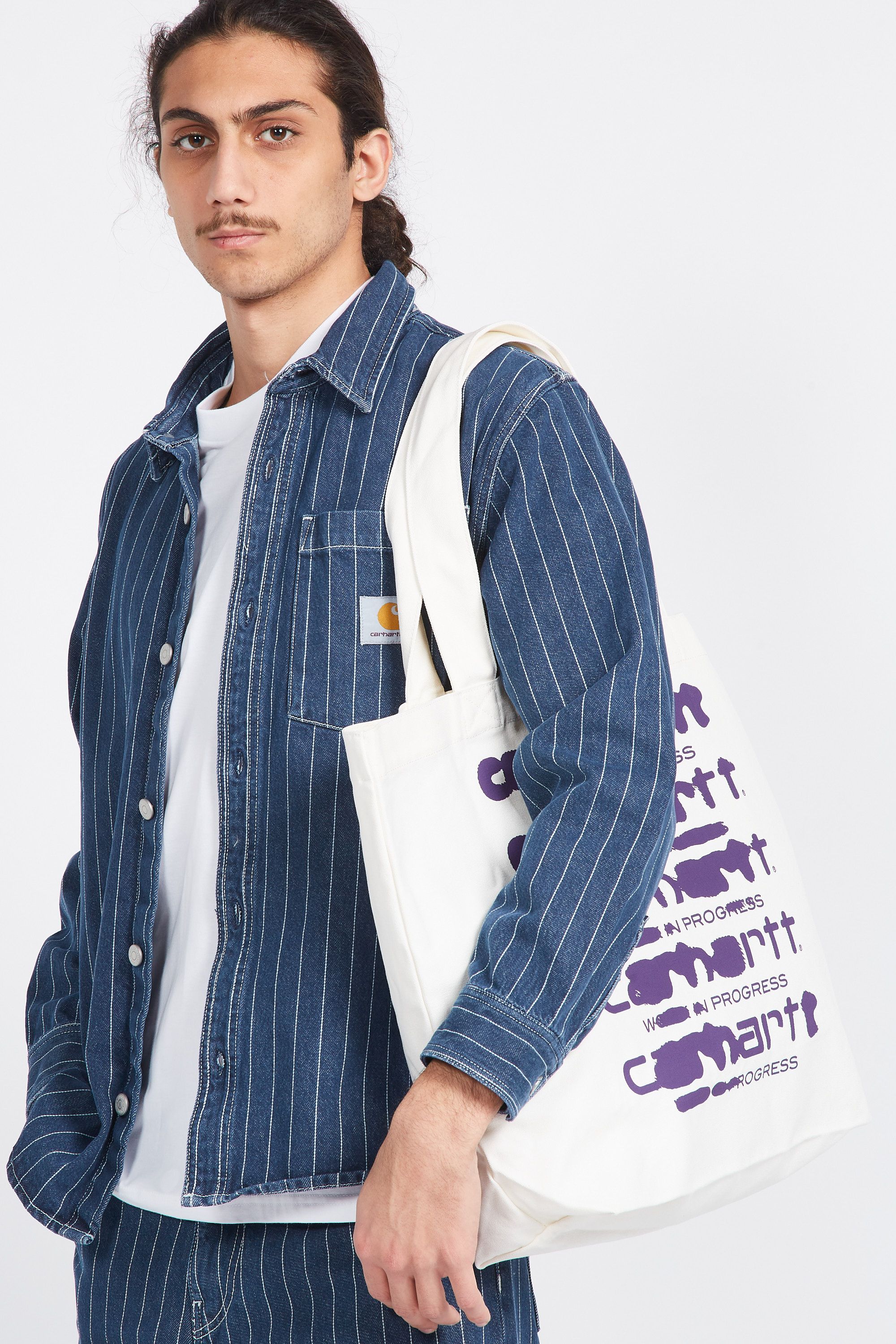 CARHARTT WIP Tote bag CANVAS GRAPHIC TOT Violet