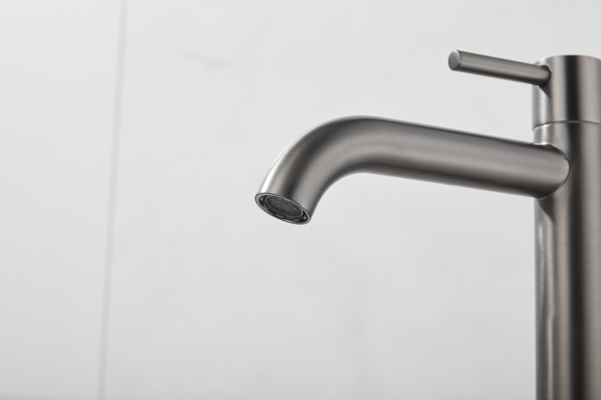 Saniclear Iron verhoogde toiletkraan verouderd ijzer - gunmetal