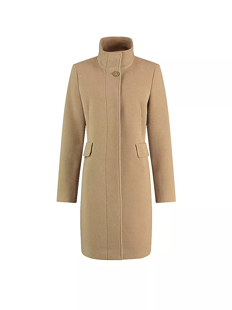 GERRY WEBER Wollmantel camel
