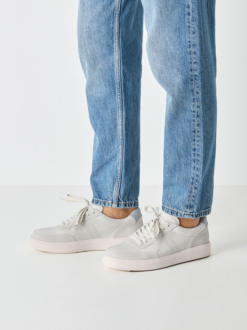 Leren Sneaker - wit