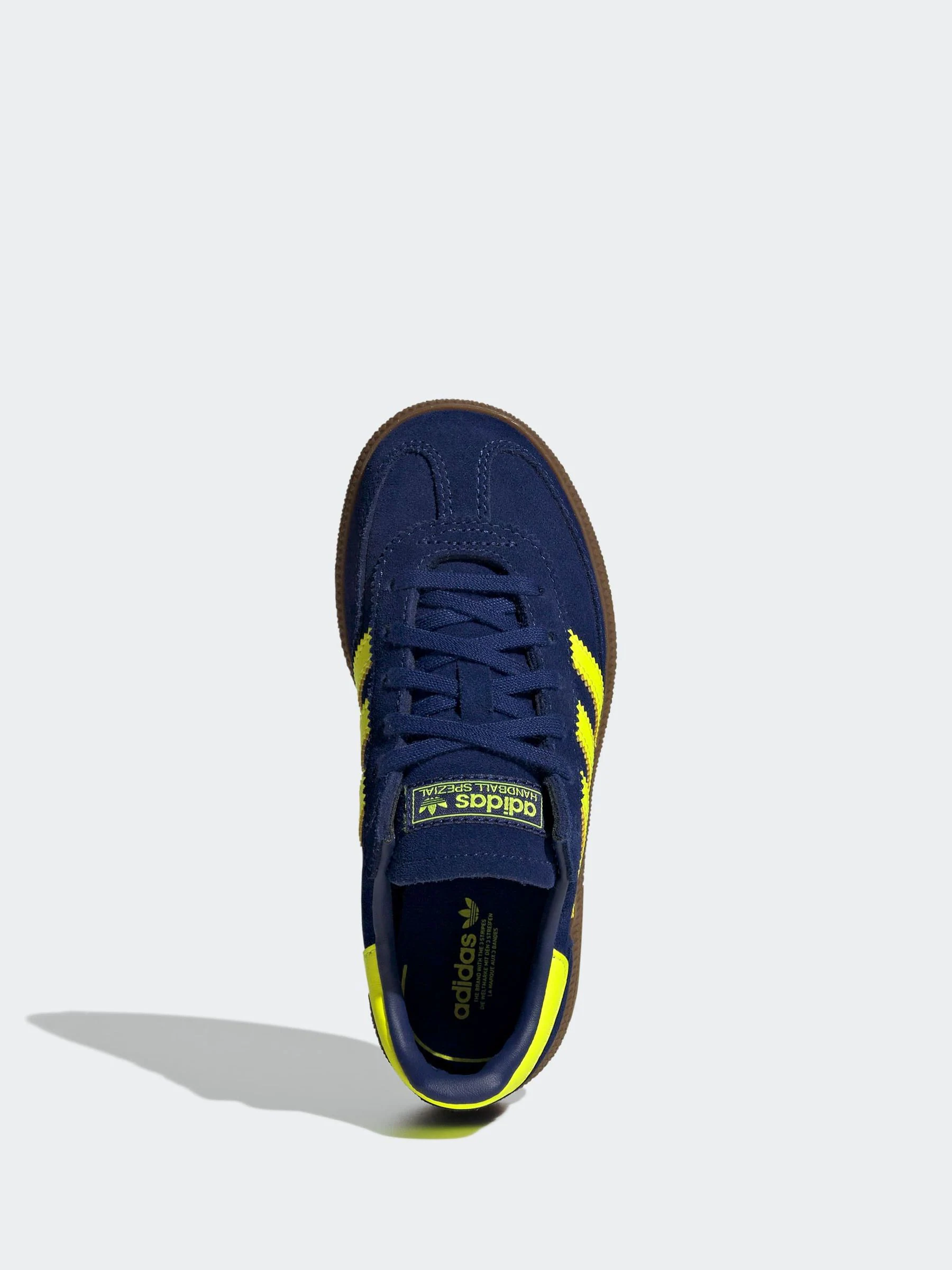 Marineblauw/Geel - adidas Originals Handball Spezial Kids Trainers