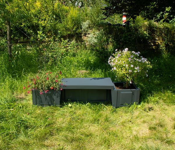 KHW Kunststoff-Gartenbank Berlin