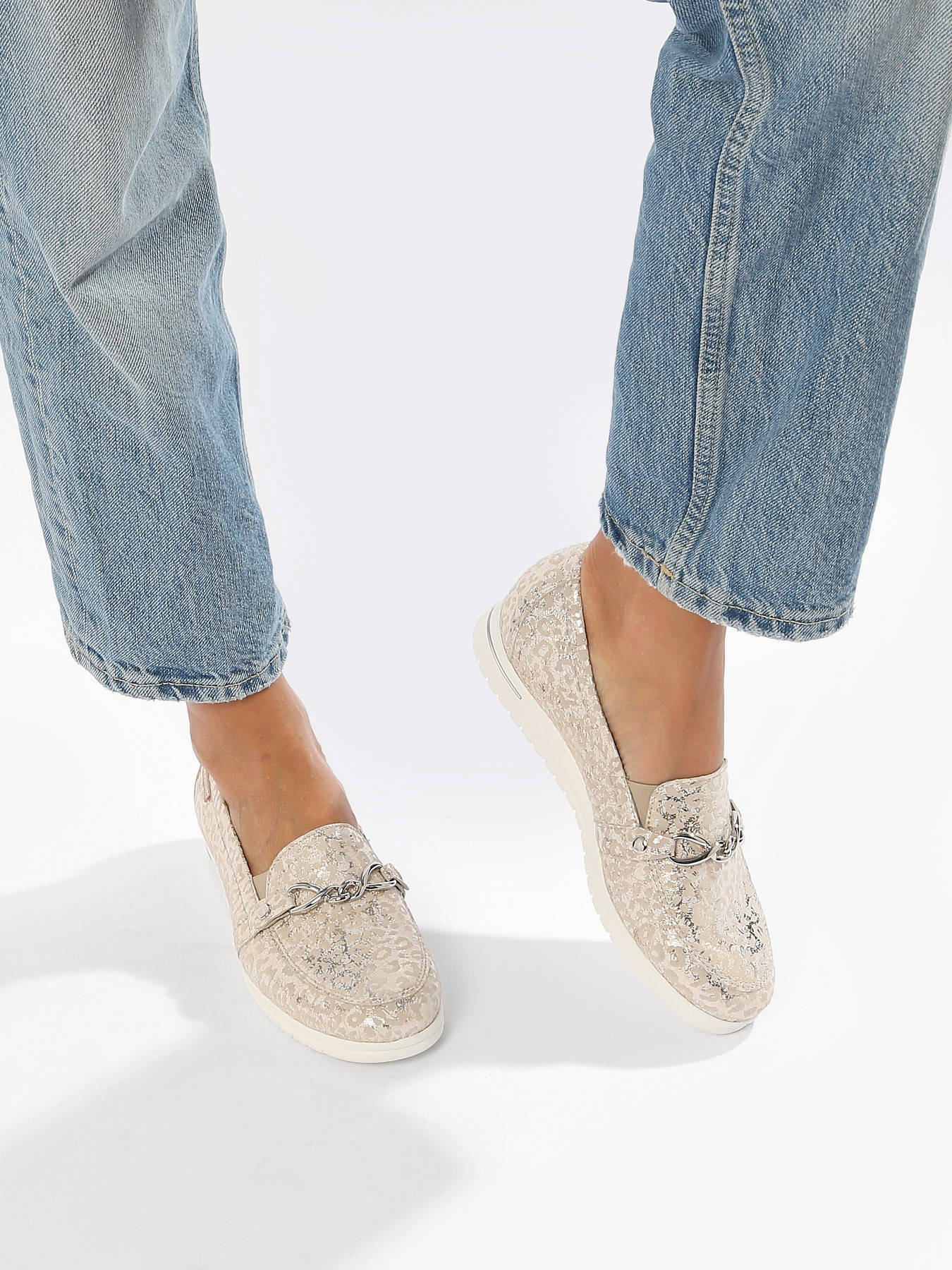 Mocassins en cuir MEPHISTO