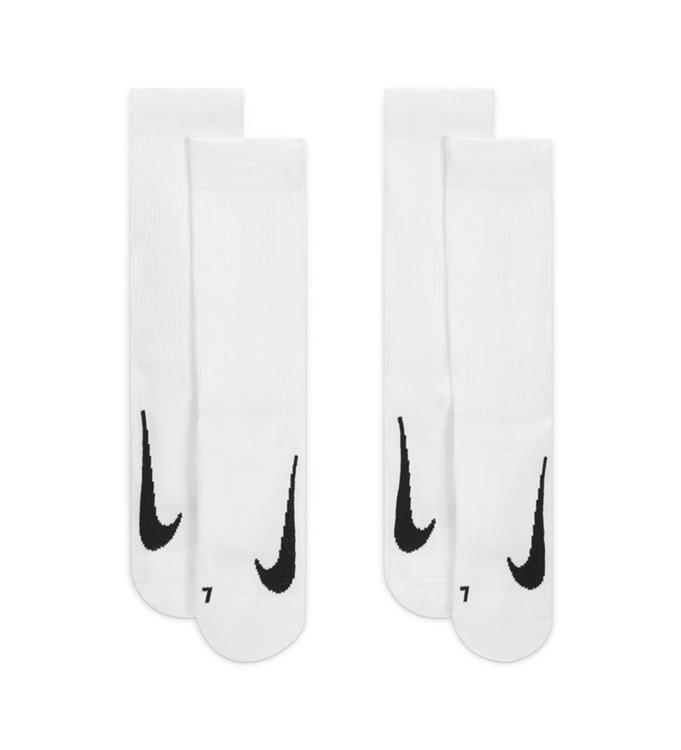 Nike Court Multiplier Cushioned Crew Tennissokken 2p
