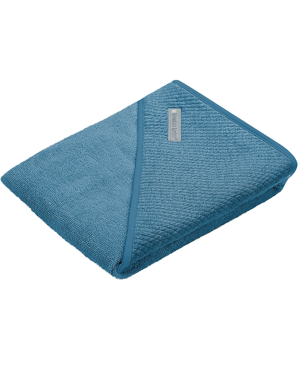 Kapuzenbadetuch UNI in spaceblue