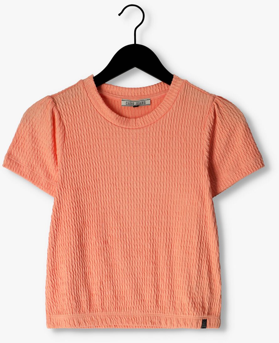 CARS JEANS koraal cars jeans t-shirt mintuu ls coral