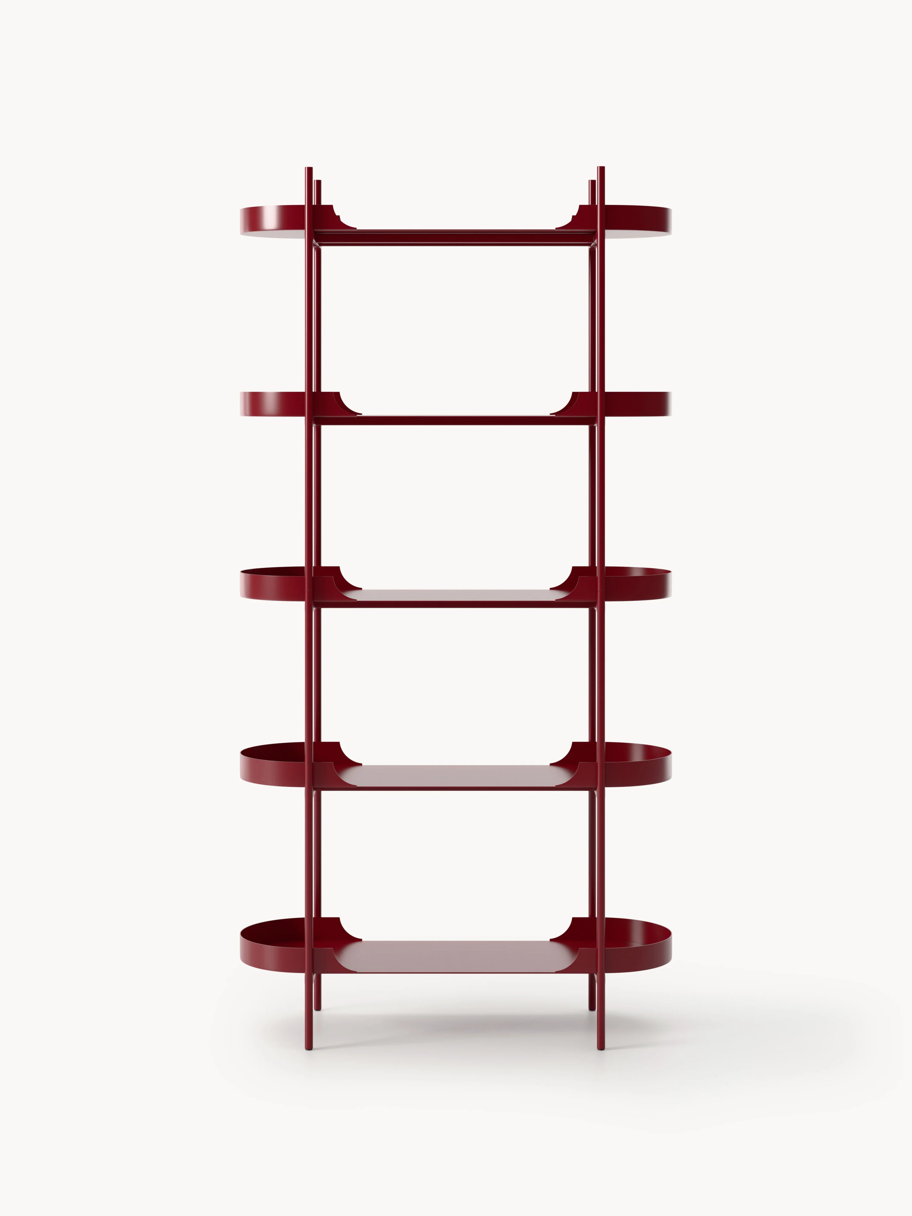 Hoog metalen wandrek Taru