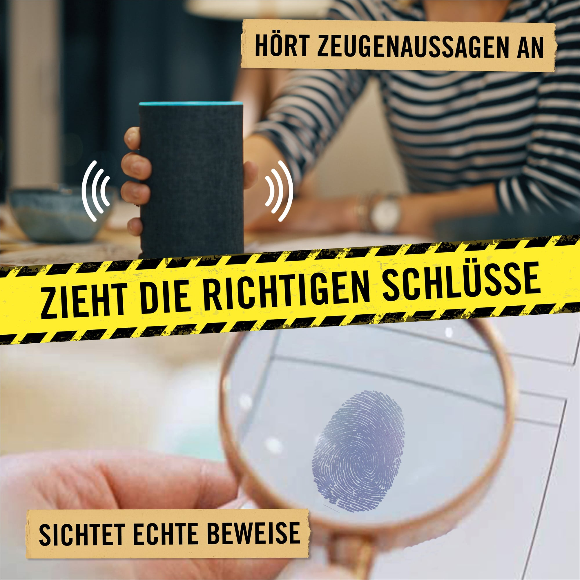 Hidden Games Tatort Brettspiel Krimi Gesellschaftsspiel für Familien / Kinder (HID00001) - Der Fall Klein-Borstelheim 1.Fall