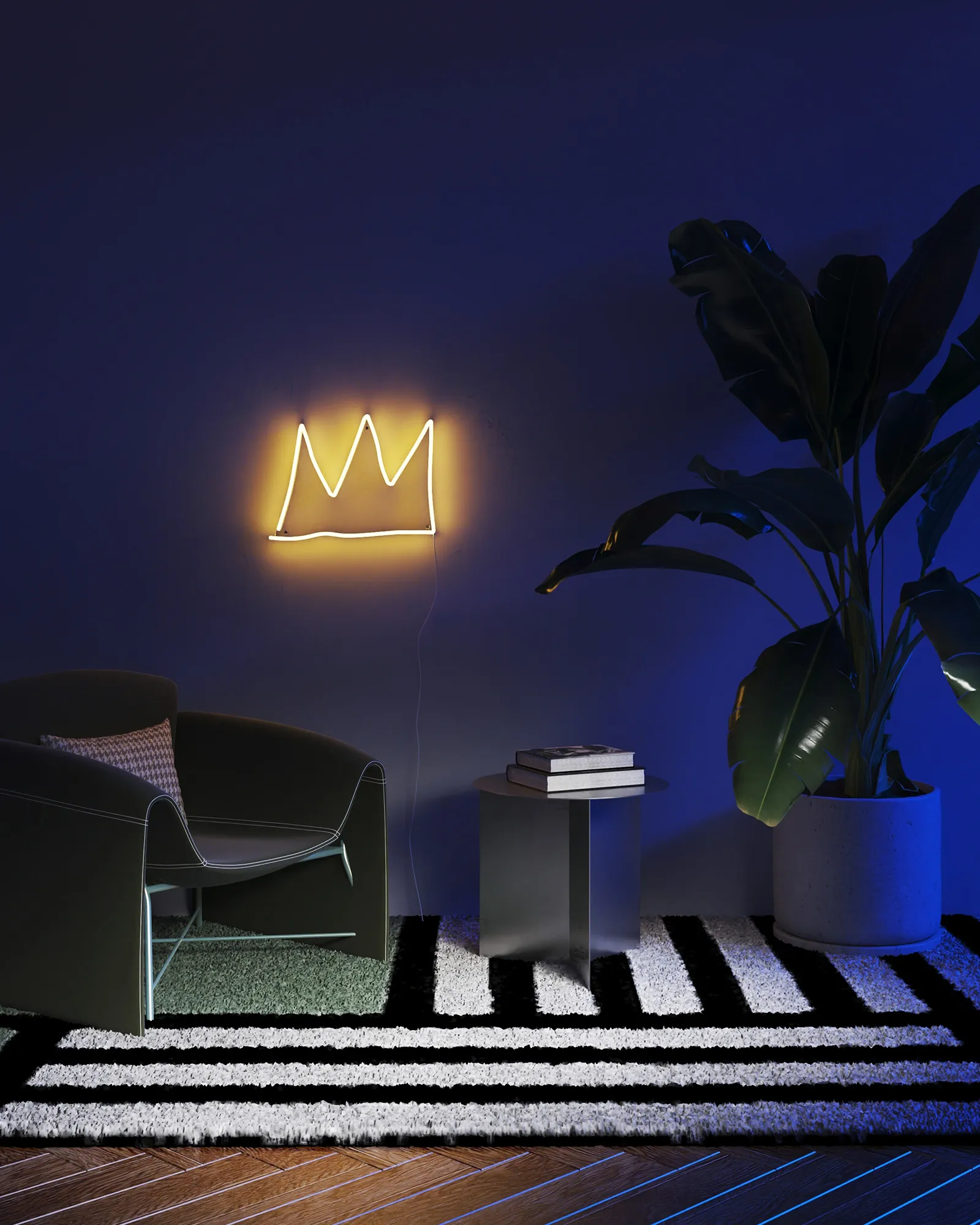 YELLOWPOP Jean Michel Basquiat Crown - EU PLUG