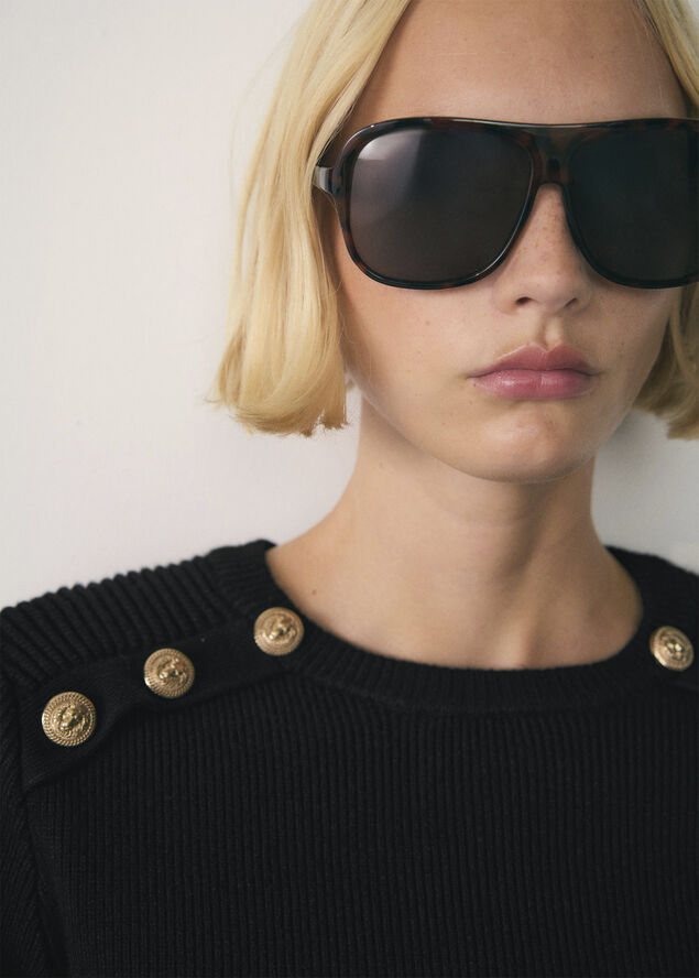 MANGO SWEATER. -- ARTURO Black