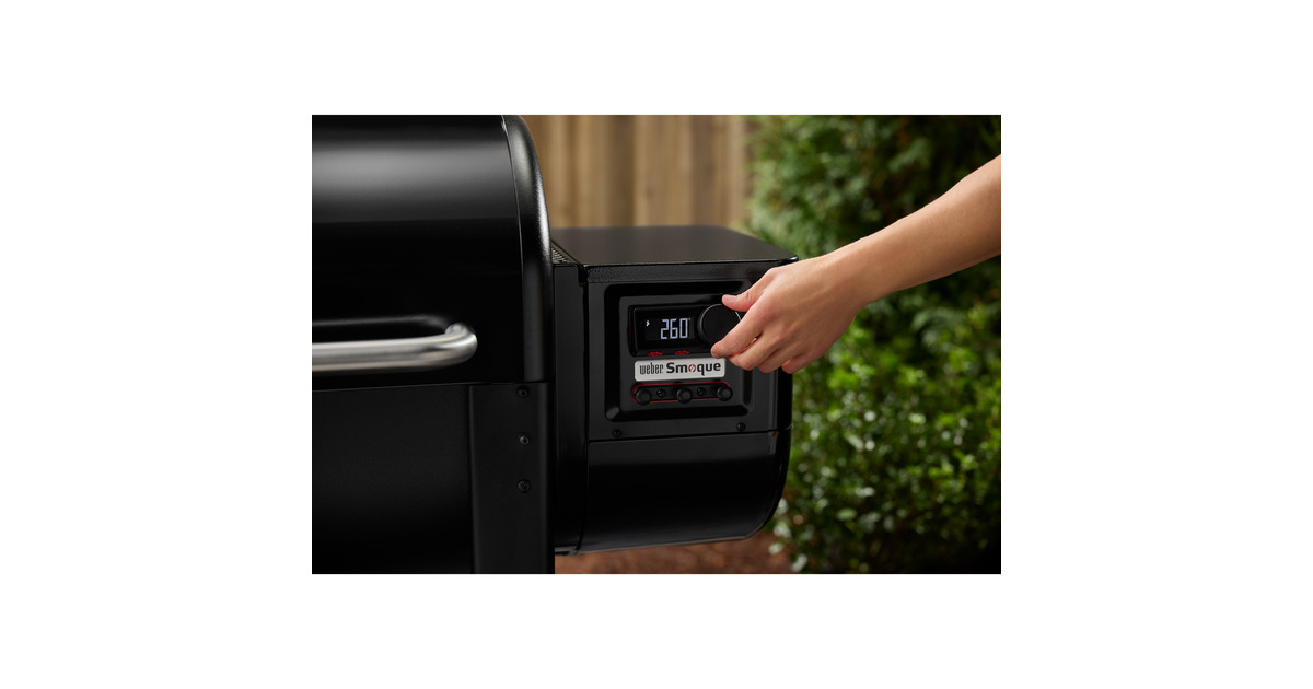 WeberSmoque pelletsmoker  (Zwart)
