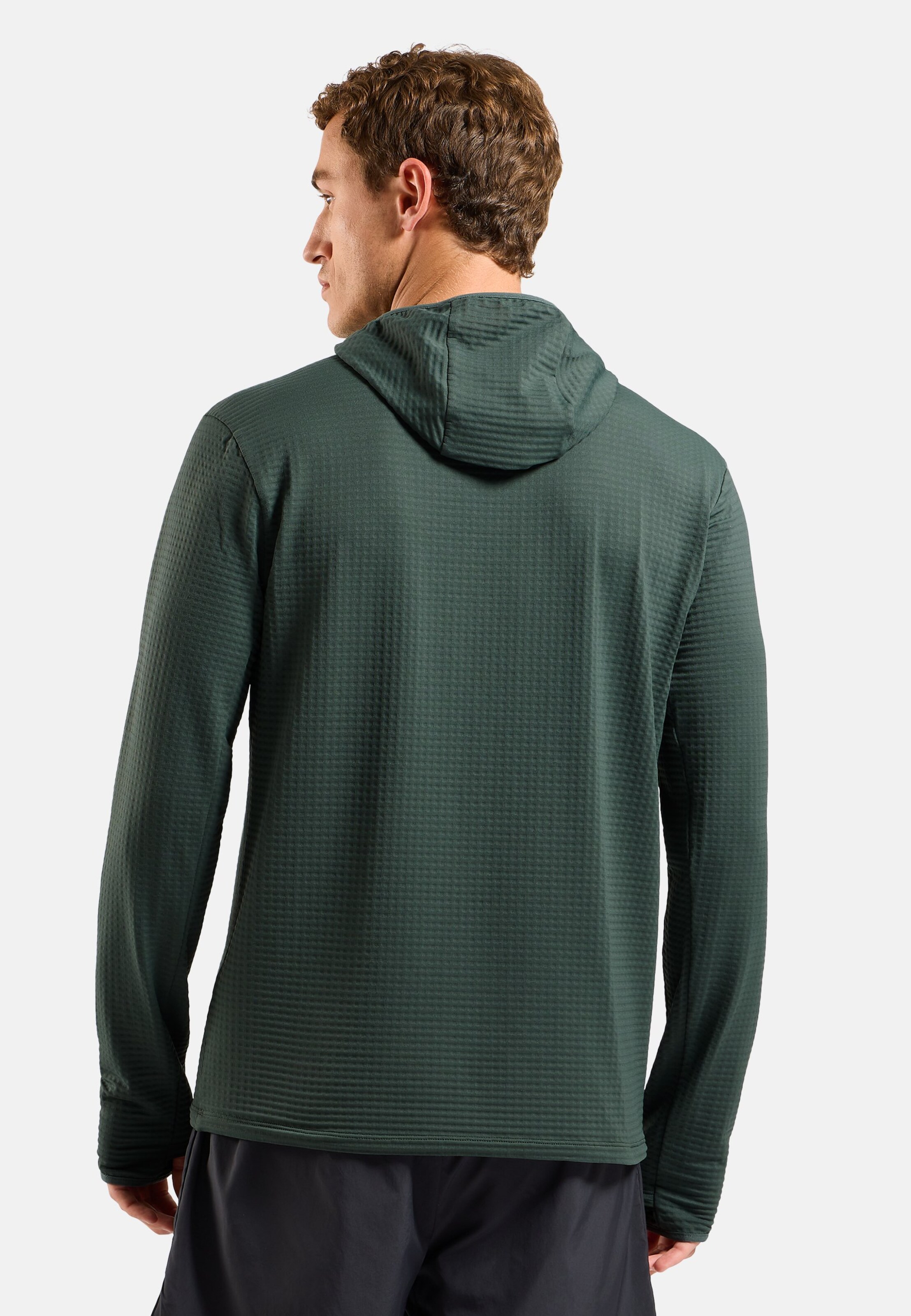 Essentials Thermal Laufhoodie in urban chic