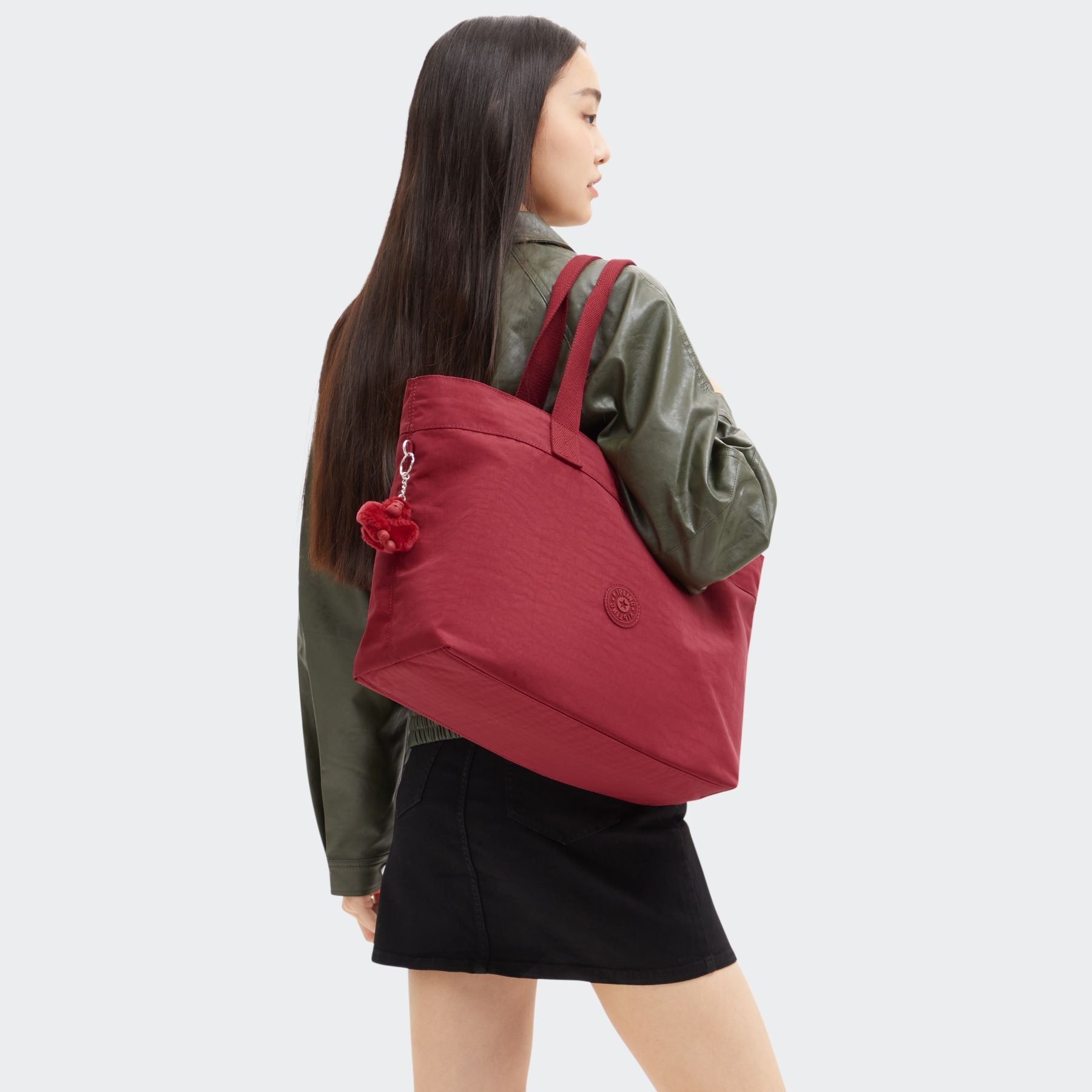 COLISSA UP Grand fourre-tout avec compartiment pour ordinateur portable - Funky Red