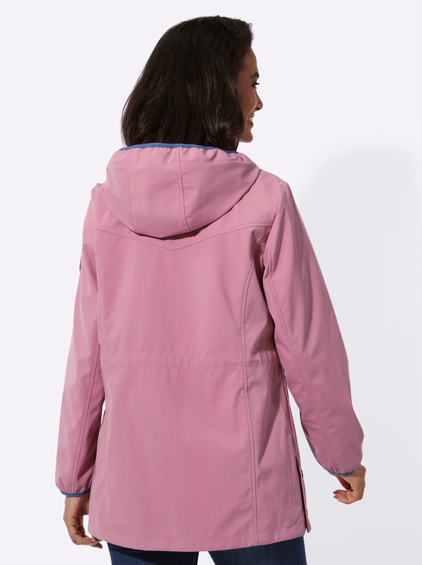 Casual Looks Softshelljacke mit Kapuze