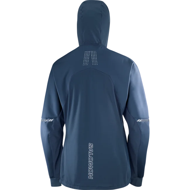 MTN  Windjacke mit Kapuze durchgehendem Reißverschluss Damen