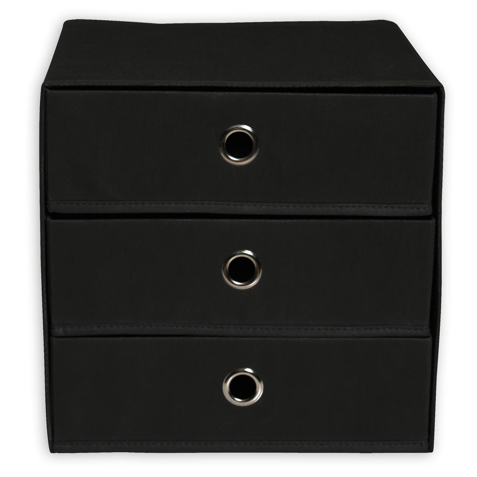 Faltbox - anthrazit - 3 Schubladen