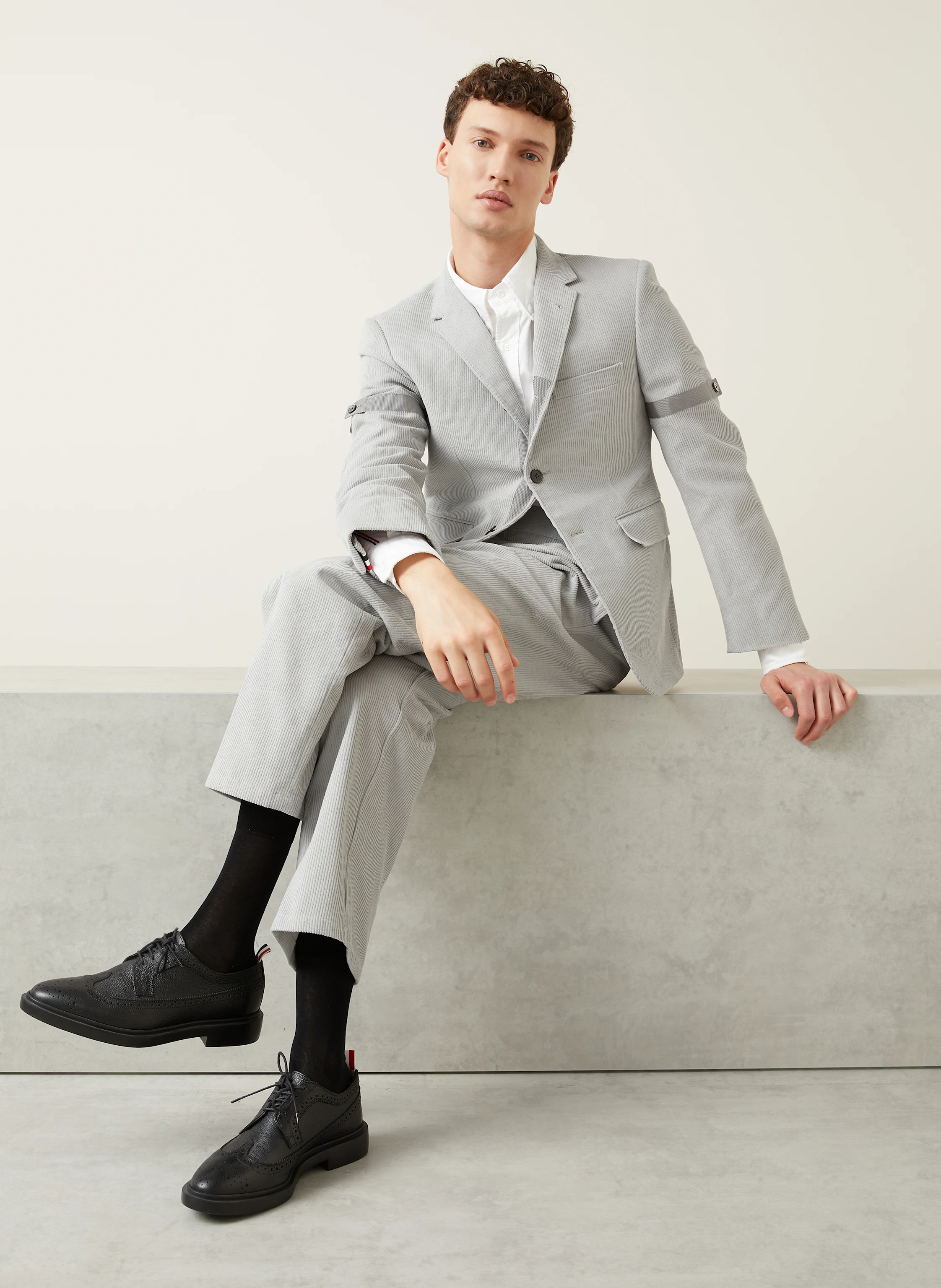 THOM BROWNE. Anzugsakko Extra Slim Fit aus Cord