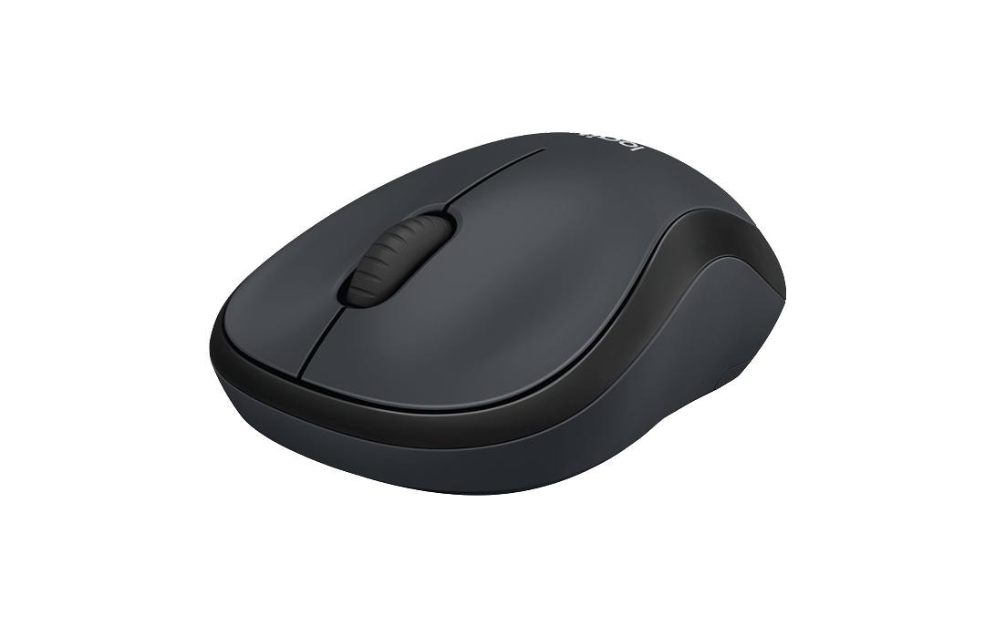 Maus M220 Silent , kabellosGeräuscharme USB-Funkmaus für Links- & Rechtshänder