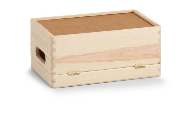 Zeller Present Kiste »mit Deckel 30 x 14 cm, Nature«