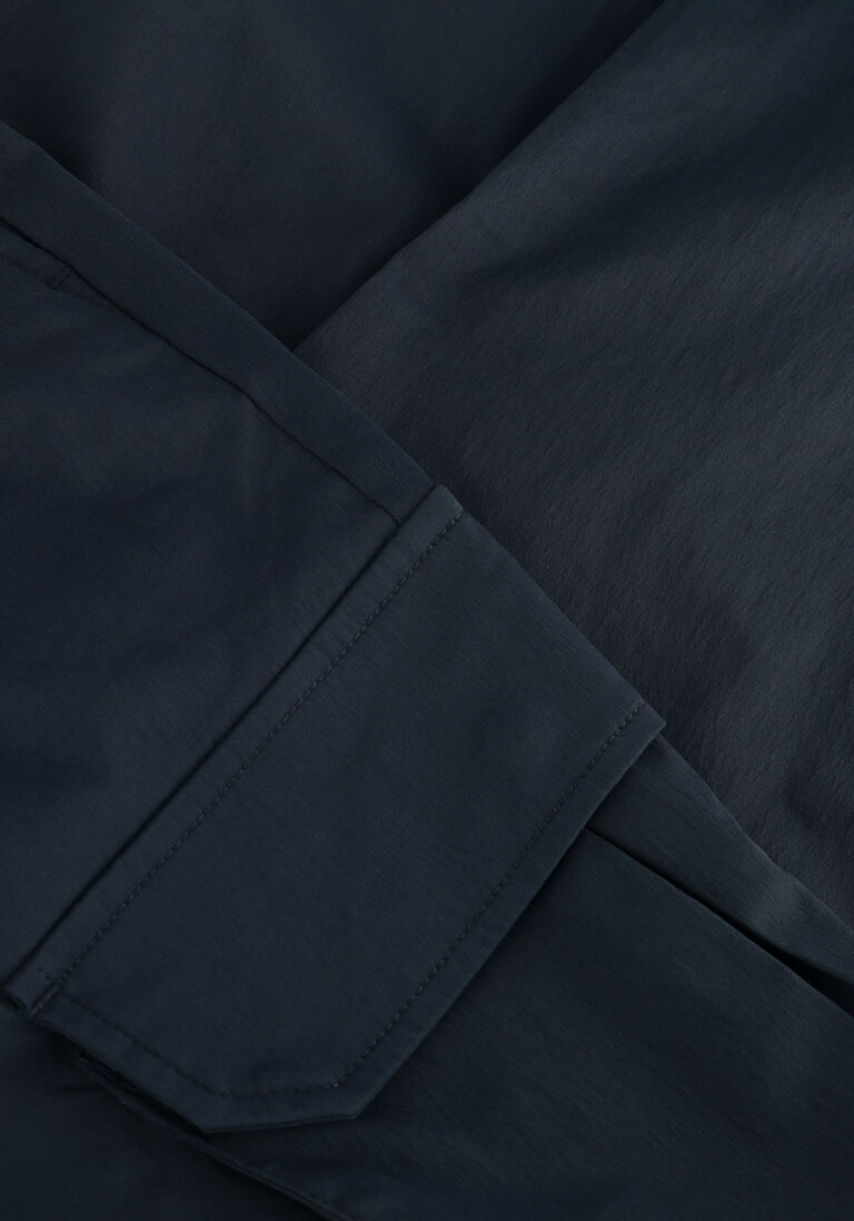 PURE PATH donkerblauwe pure path cargobroeken cargo pants with cords