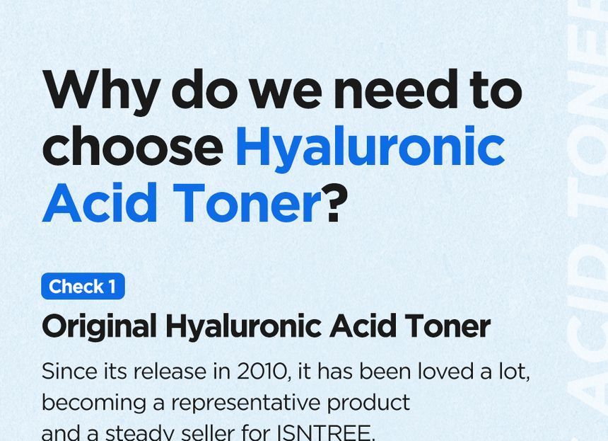 Isntree - Hyaluronzuur Toner Mini