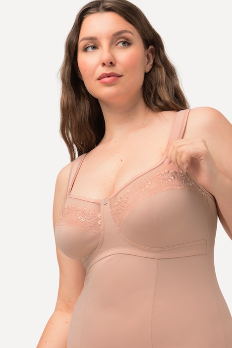 Shaping-Top, Stickerei, Powermesh, verstellbare Träger