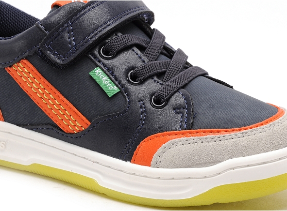 Kickers basses enfant kouic bleu