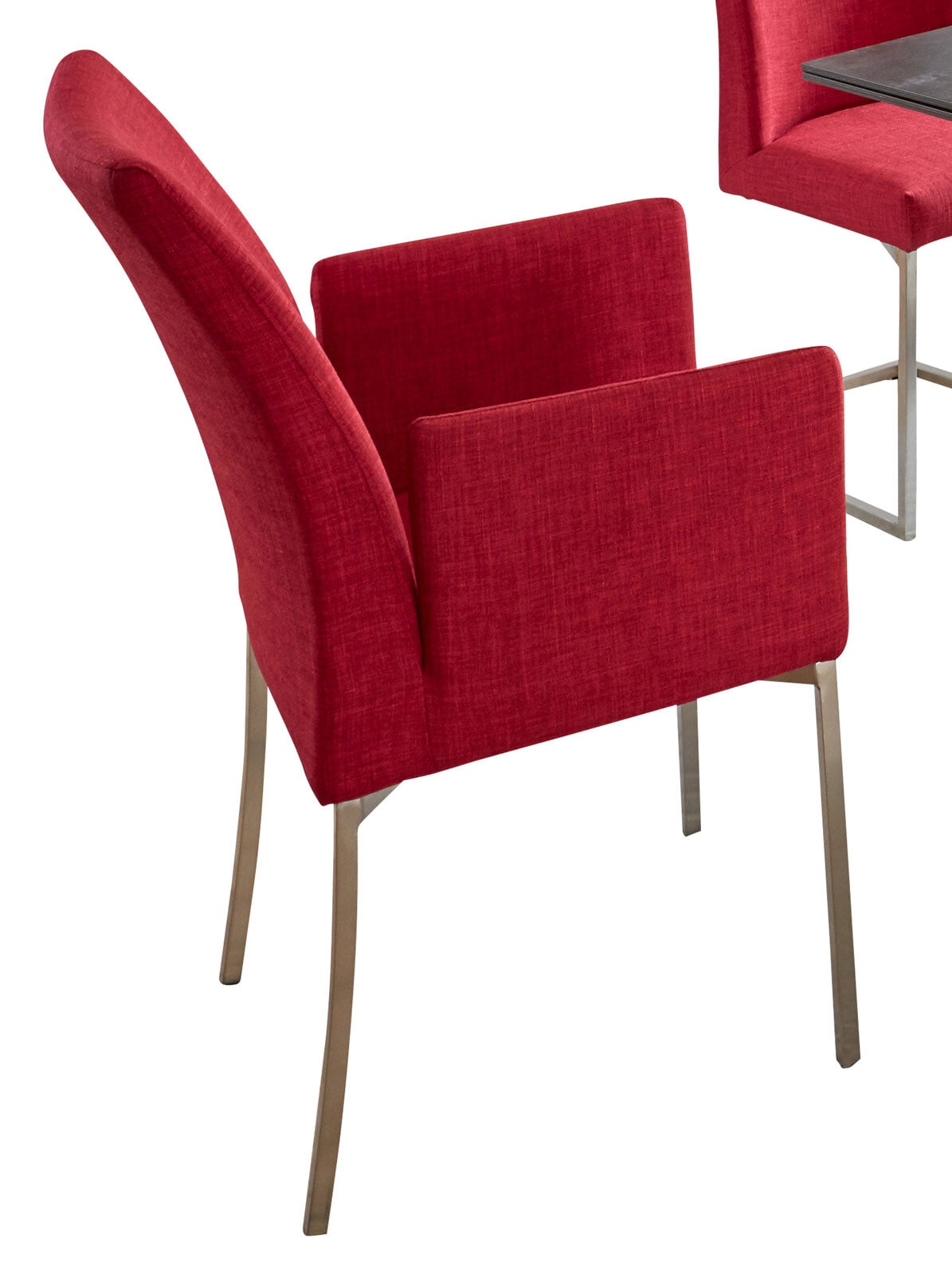 MONDO Esszimmerstuhl AMICO X16-AL Ruby rot