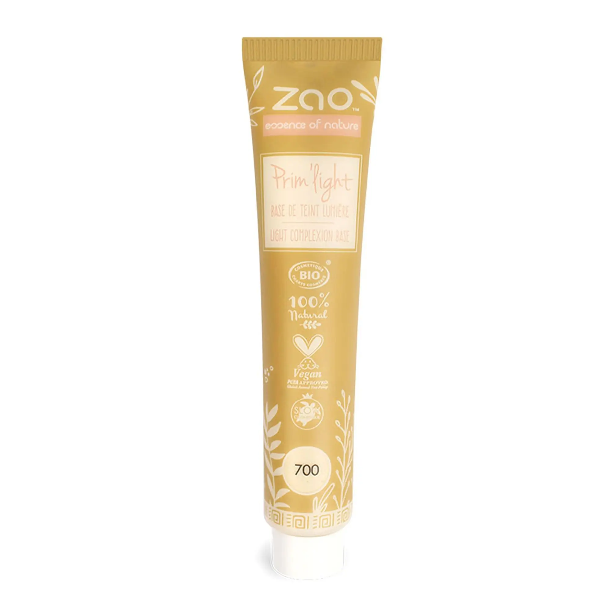 Zao Makeup - Recharge Base Prim'Light Bio, vegan et rechargeable - Bases / Primers