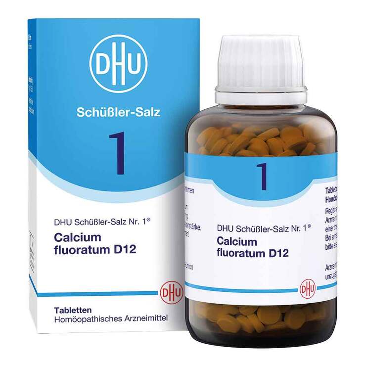 DHU Schüßler-Salz Nr. 1 Calcium fluoratum D12 Tabletten, 900 St