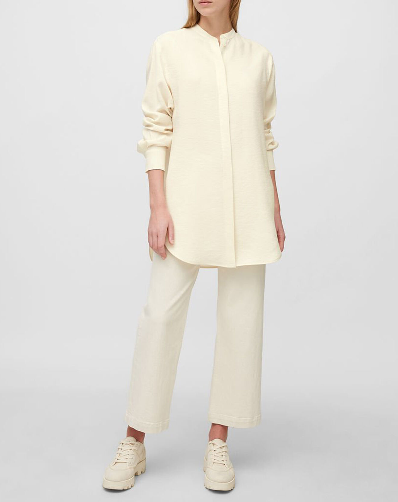 Marc O'Polo Chemise longue écrue
